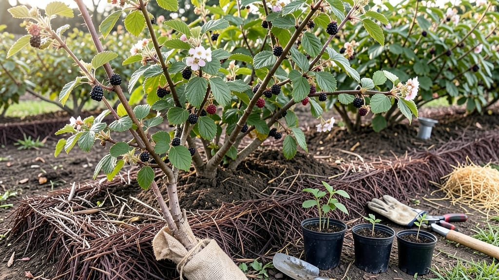 When to Plant Blackberries in Georgia: Best Months by Variety for Thriving Brambles