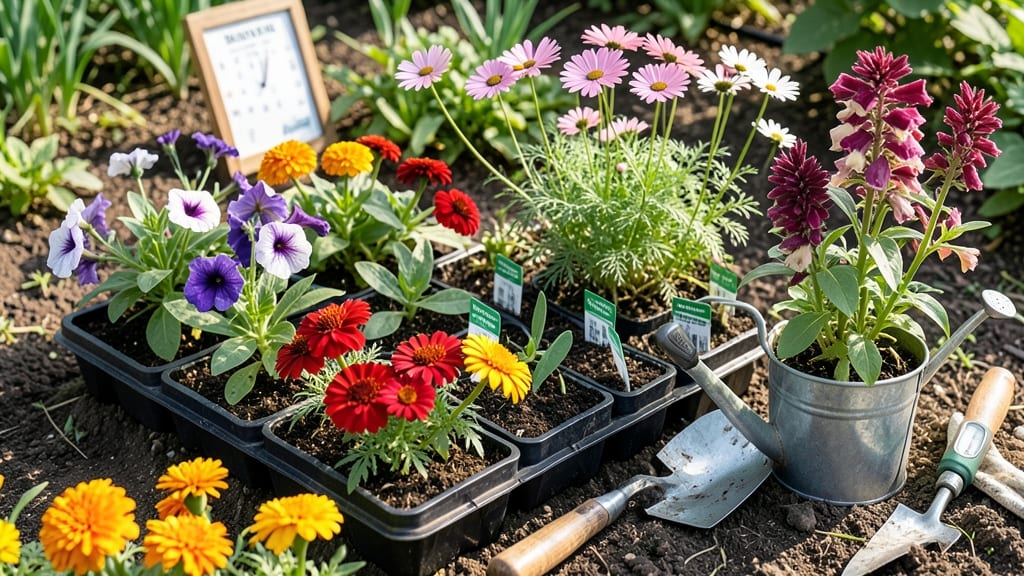 When to Plant Annuals in Zone 5: Exact Weeks Before Last Frost for Zero-Bolt Risk
