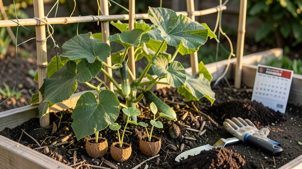 When to Plant Cucumbers in Zone 6a: Soil Temp & Frost Dates for Bolt-Free Growth