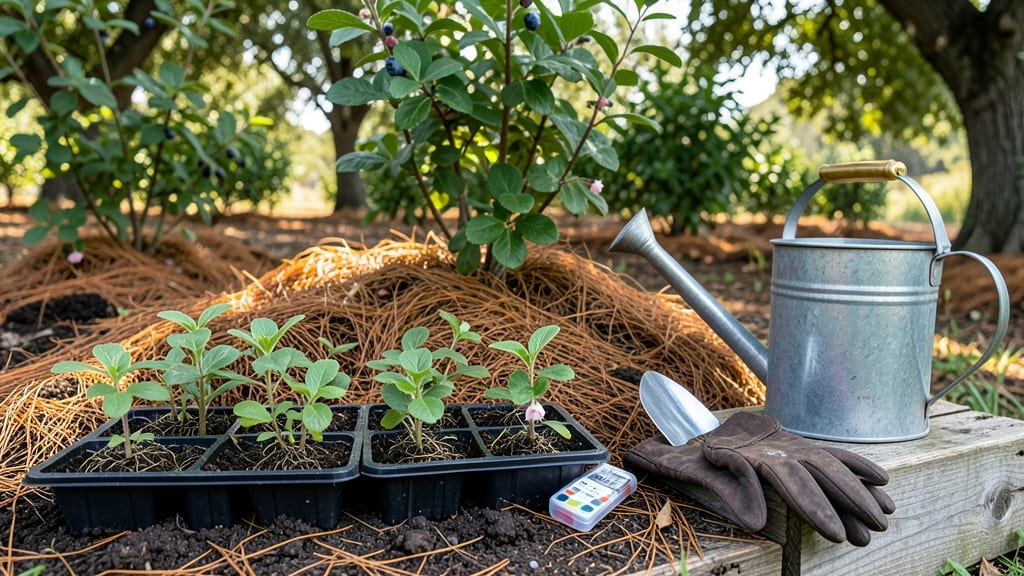 When to Plant Blueberries in Zone 8: Chill-Hour Varieties & Exact Months for Reliable Fruit