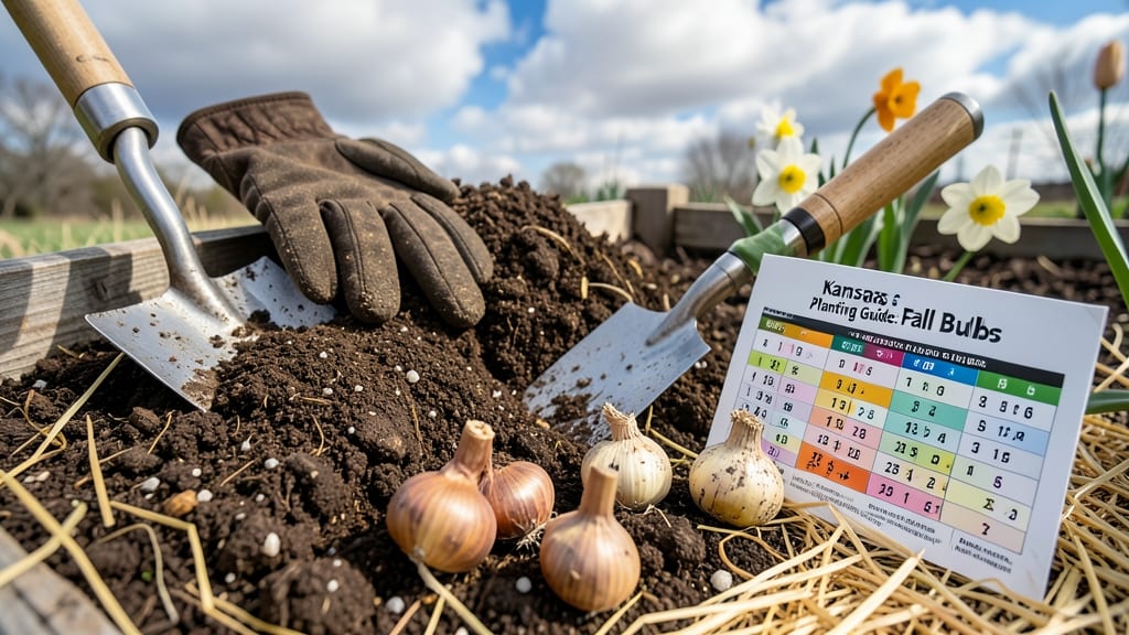 When to Plant Bulbs in Kansas: County-Specific Deadlines for Zero-Frost Success