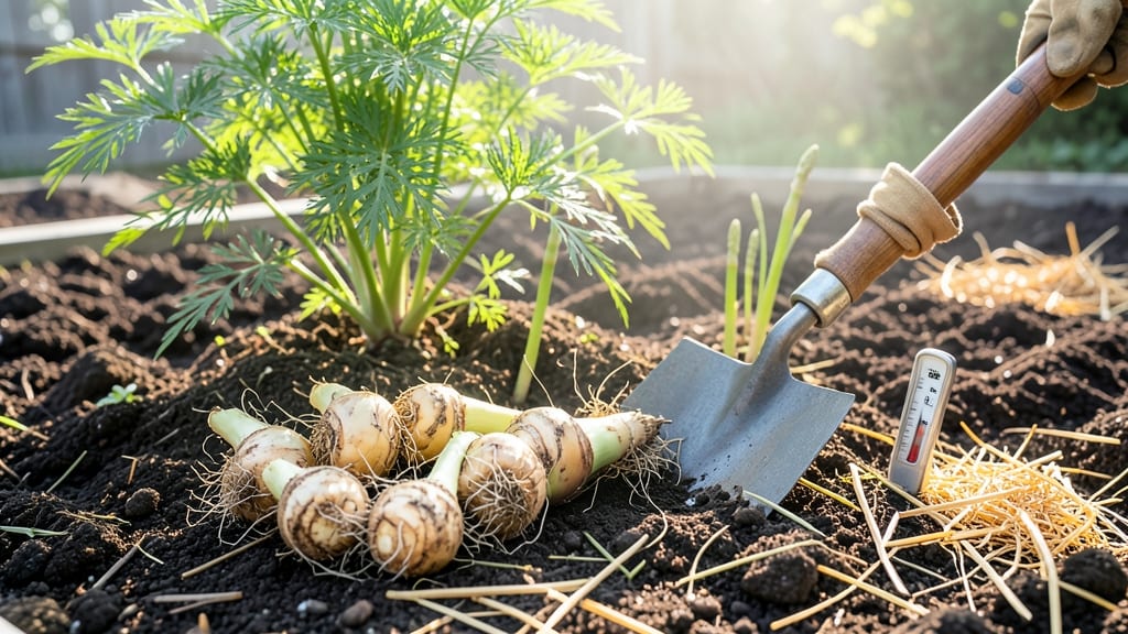 When to Plant Asparagus in Nebraska: Spring Soil Temps & Frost-Free Window for Strong Crowns