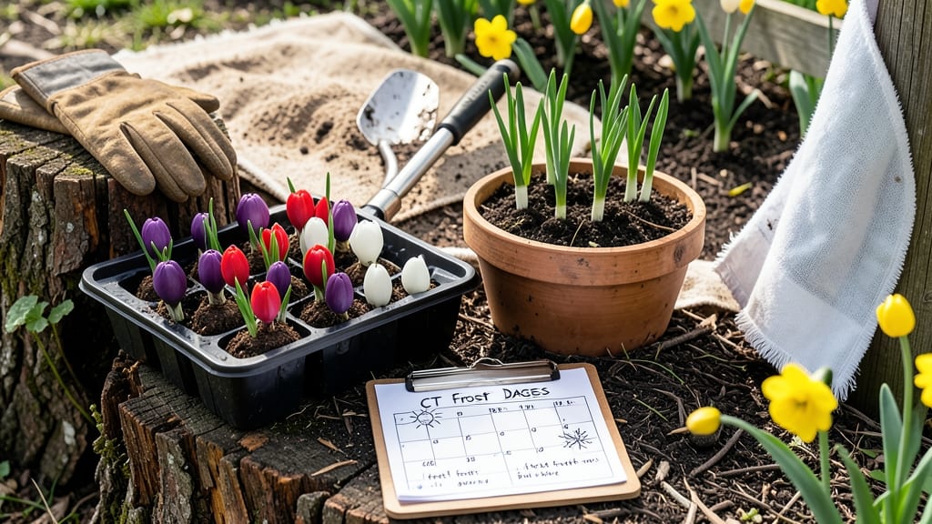 When to Plant a Garden in Connecticut: Soil Warmth & Frost Dates by Region