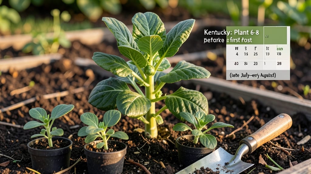 When to Plant Brussel Sprouts in Kentucky: Frost-Free Deadlines by Zone & Variety