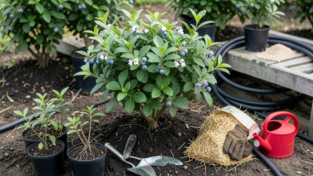 When to Plant Blueberry Bushes in Georgia: Soil Warmth & Chill-Hour Sync for Peak Blooms