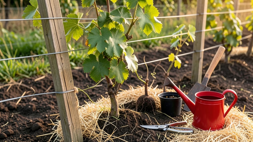 When to Plant Grape Vines in Illinois: USDA Zone 5-6 Timing for Strong Root Growth