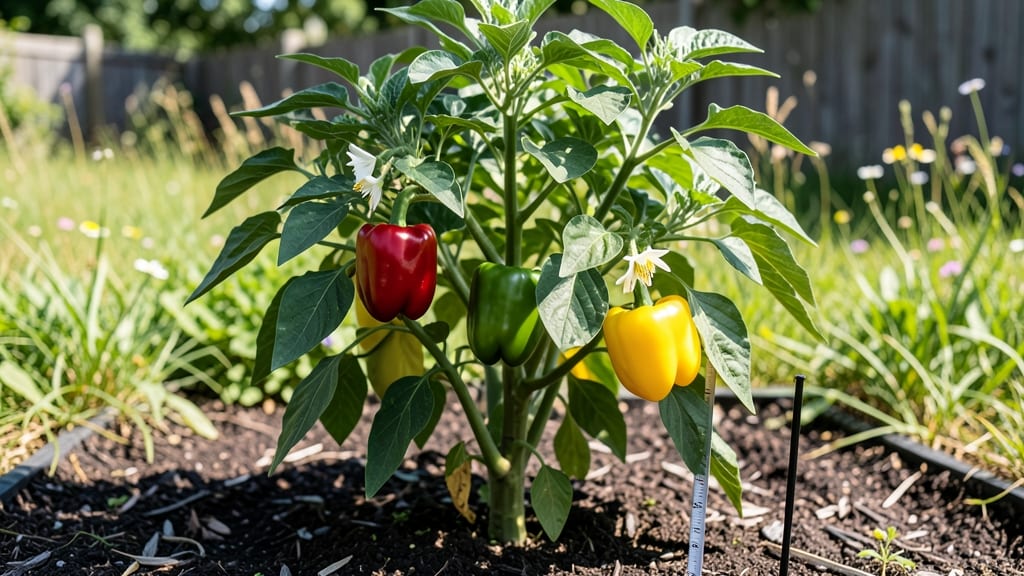 How Tall Do Bell Pepper Plants Grow: Space-Saving Varieties for Small Gardens