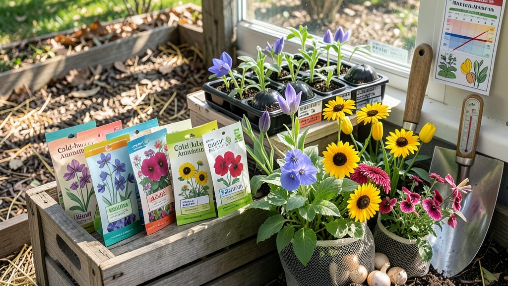 When to Plant Flowers in Vermont: Frost-Free Window by Microclimate