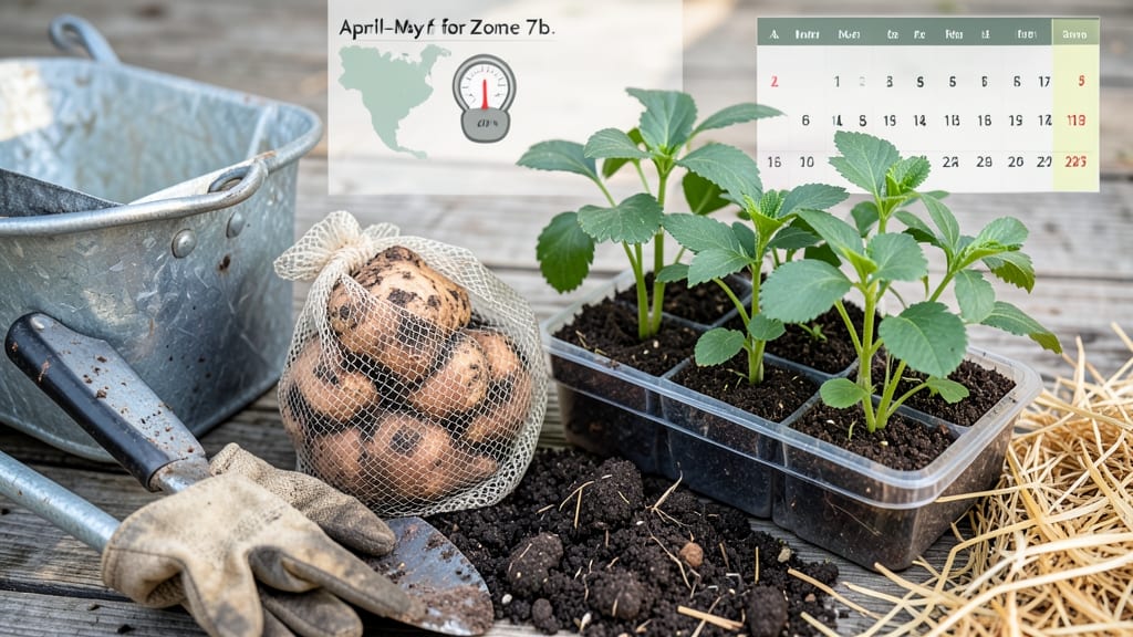 When to Plant Dahlias in Zone 7b: Soil Warmth Test & Frost-Free Timeline