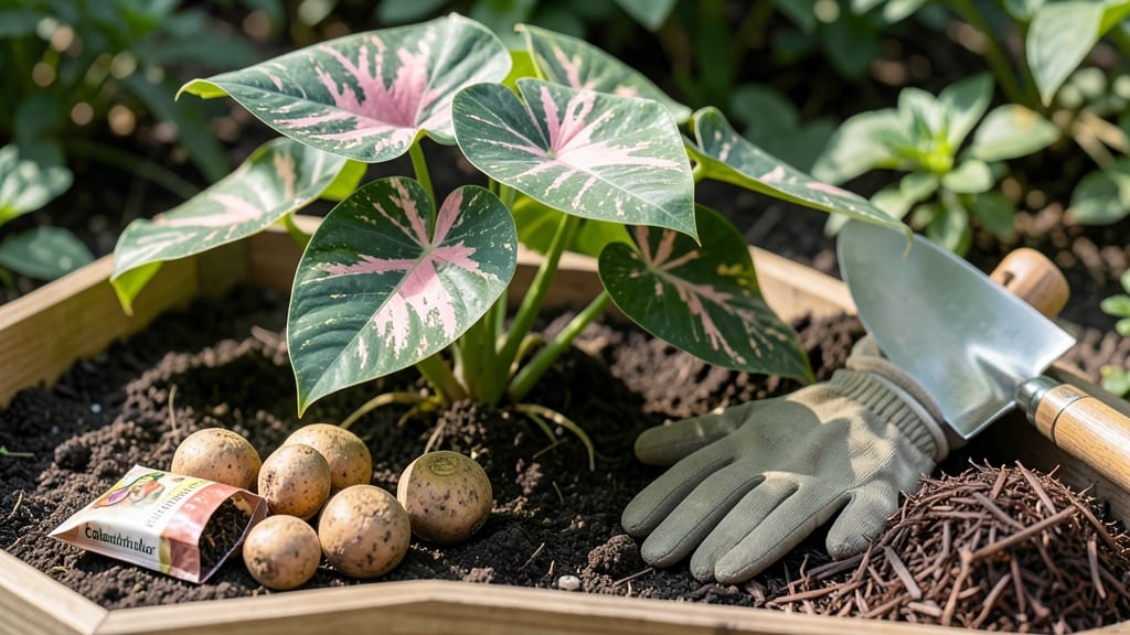 When to Plant Caladium Bulbs in Alabama: Heat-Resistant Timeline for Vibrant Summer Foliage